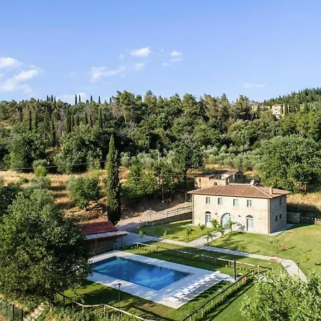 别墅 Beautiful Country House Mezzavia With Private Pool In Costiglion Fiorentin