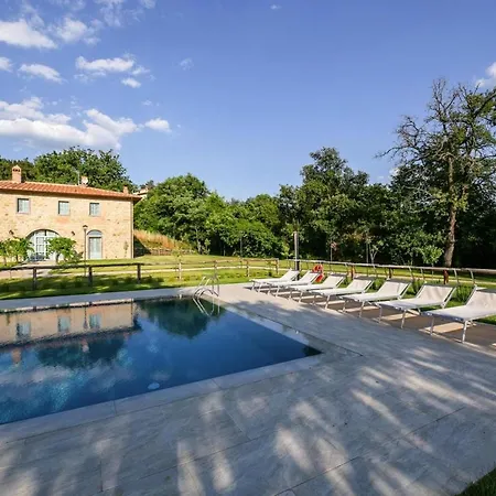 别墅 Beautiful Country House Mezzavia With Private Pool In Costiglion Fiorentin