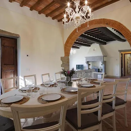 Beautiful Country House Mezzavia With Private Pool In Costiglion Fiorentin