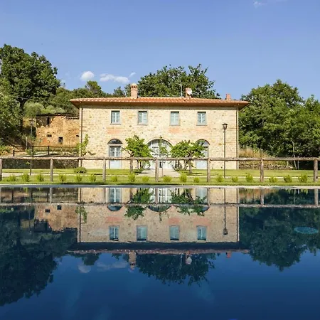 别墅 Beautiful Country House Mezzavia With Private Pool In Costiglion Fiorentin