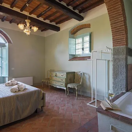 Beautiful Country House Mezzavia With Private Pool In Costiglion Fiorentin *